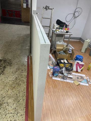 冠融工程行輕隔間輕鋼架暗架造型天花 - 