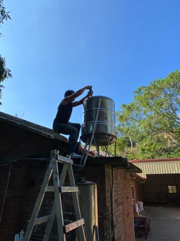 谷益水電工程 - 更換水塔管路