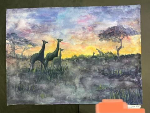 林雨玟 - 教學15歲小孩作品