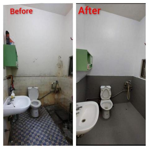 內湖油漆工作室 - 廁所改造-防水漆 內湖油漆工作室 - 廁所改造-防水漆