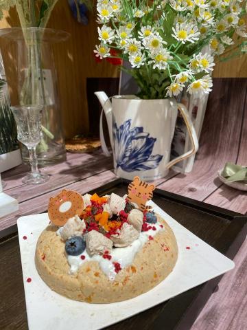 Vicky Su - 烘培：給小狗吃的蛋糕