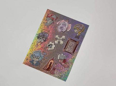 Saki - 貼紙製作成品