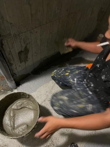 詹健程 - 老樣子 樓層接縫不平 還是得上水泥塗平求好品質