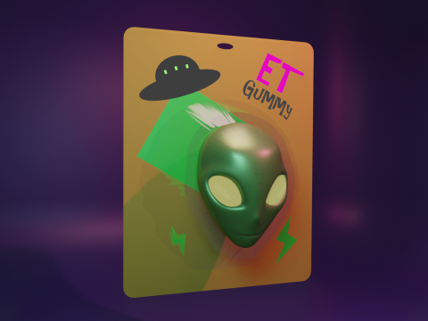 蔡宜倫 - [3D設計] ET Gummy