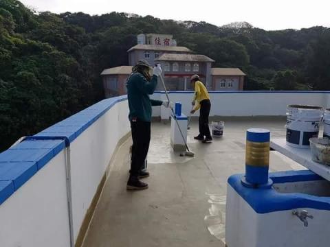堃鐙工程行 - 第三、第四道防水彈泥施作