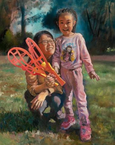 土城水彩藝術工作室 - 油畫創作
此作品為全國百號油畫大賽優選作品