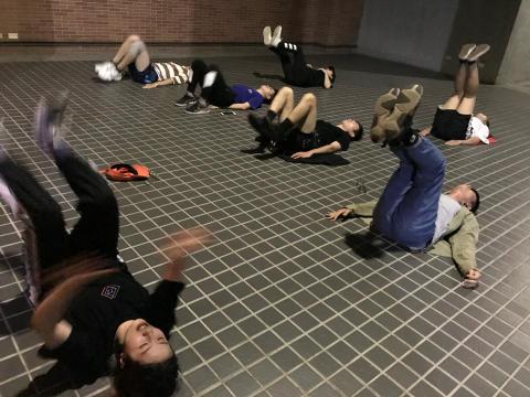 吳音潔 - 練舞時照片