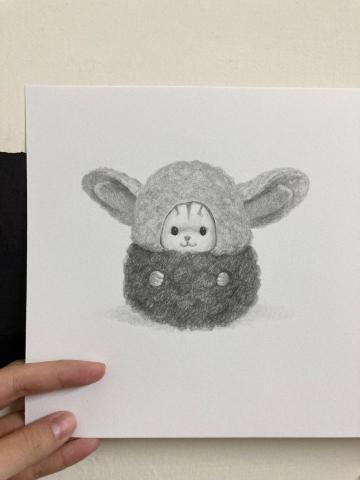 彩果子繪畫 - 素描｜上課示範