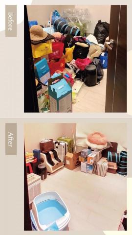 小錡媽咪整理師&bull;整理心靈空間🎶 - 儲藏室整理收納