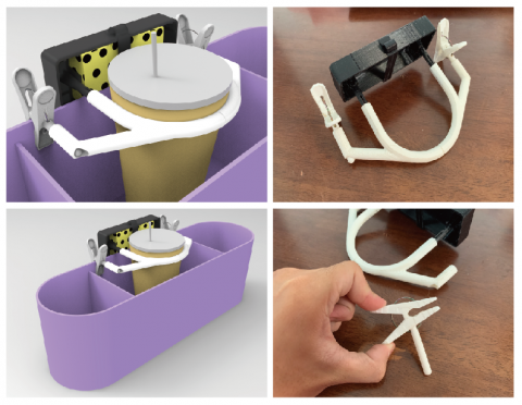 魔方科技 - 校園杯架產品概念模型