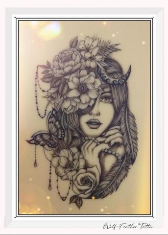 狼羽藝術美學設計 - 2022年CIP香港美業技藝大賽參賽作品