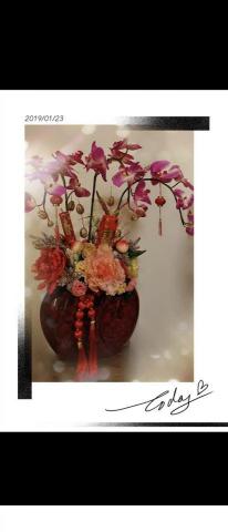 狼羽藝術美學設計 - 新年/花藝設計2