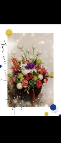 狼羽藝術美學設計 - 花藝設計/客訂主題盆花