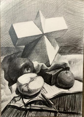 李郁汝 - 素描鉛筆 8開