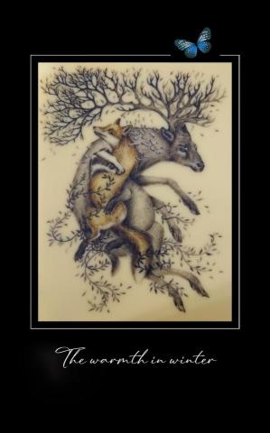 狼羽藝術美學設計 - 2022年CBC國際美業技藝創意大賽微刺青完成組亞軍