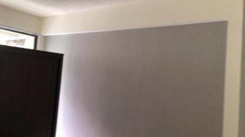 育佳油漆 - 主牆跳色