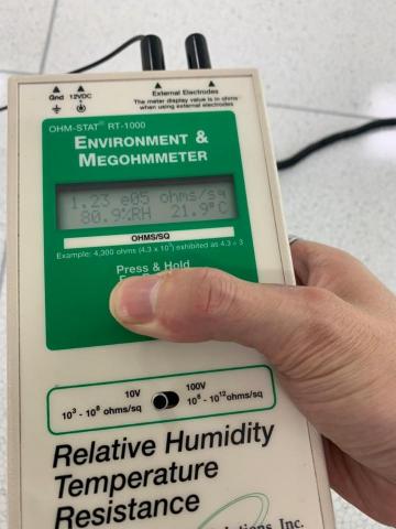 權陽國際企業 - 靜電蠟標準測量