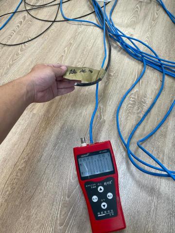 吳鈺威 - 辦公室拉線打頭+測試