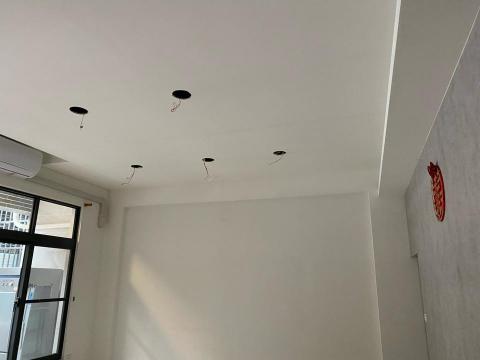 瑞芳油漆工程 - 屏東縣九如鄉客戶天花西酸鈣板油漆粉刷完工