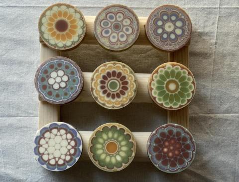  Queena Hsu - 韓國花磚皂證照班作品及教學