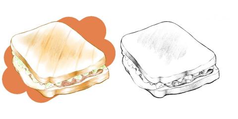 伊恩繪製所 - 食物插畫