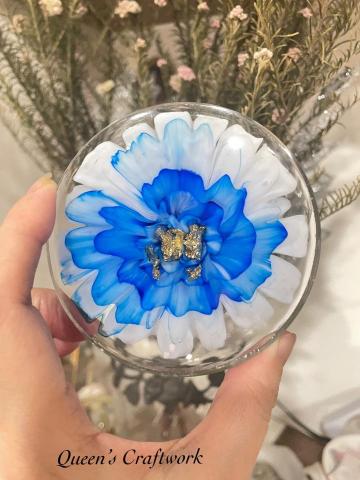  Queena Hsu - 3D樹脂花繪作品
resin art