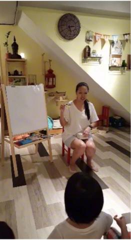 Marianne - 幼稚園團體班教學畫面