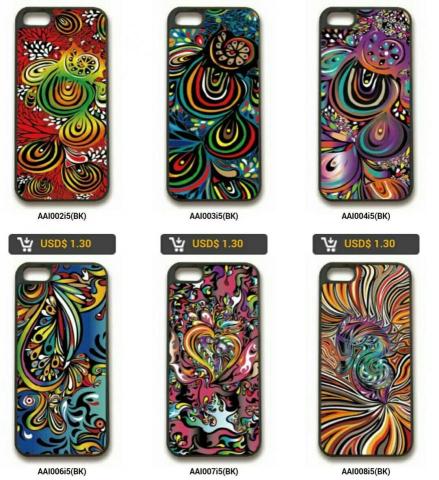 狼羽藝術美學設計 - 手機殼圖案設計1