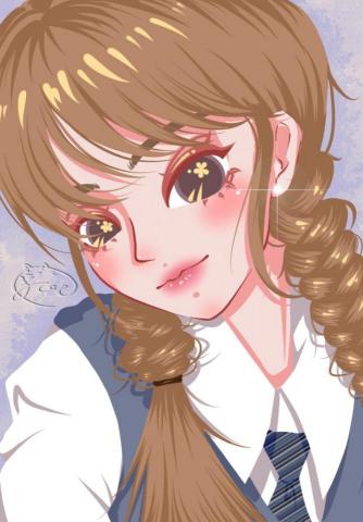 萌系柔依_ZOE - #頭貼手繪 #唯美人像 #萌系柔依風