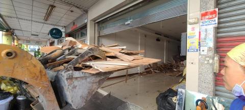 涵海工程 - 陽明路拆除