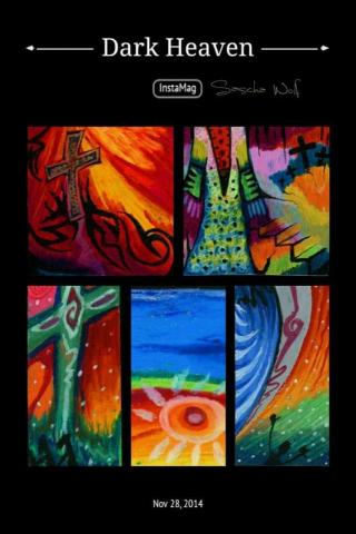 狼羽藝術美學設計 - 粉蠟筆插圖6