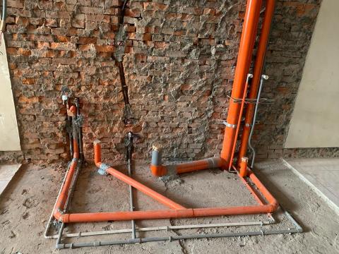 水電日記 - 廁所管路配置