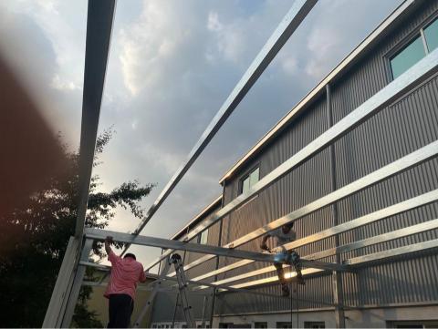 鑫鋮金屬不銹鋼設計 - 搭建鐵皮屋