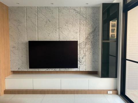 路莫斯室內裝修設計 - 簡潔電視牆 路莫斯室內裝修設計 - 簡潔電視牆