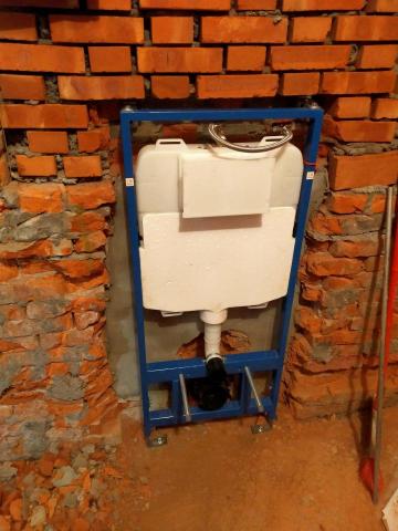 汸爖 - 坎入式馬桶施作