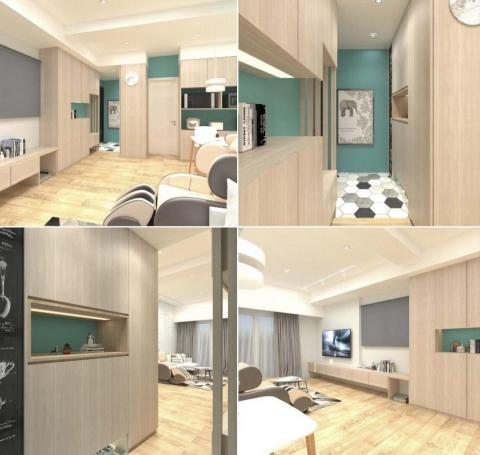 綋洋工程 - 跳色系設計作品