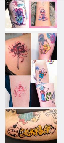 奇蹟少女 - 有關紋身的任何問題都歡迎至Instergram專頁看看！