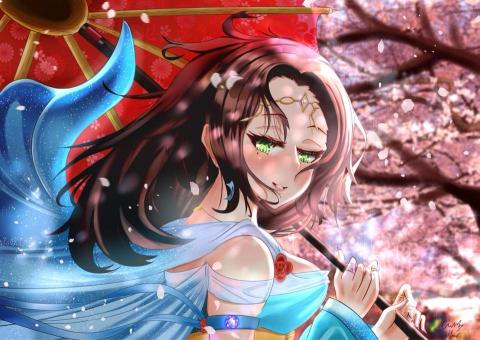 卷毛插畫 個人藝術工作室 - 完稿