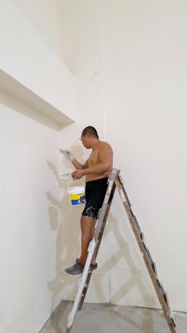 山水工程行 - 廠房油漆施工照1