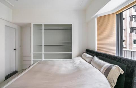 炤京室內裝修設計 - 輕美式-主臥室 炤京室內裝修設計 - 輕美式-主臥室