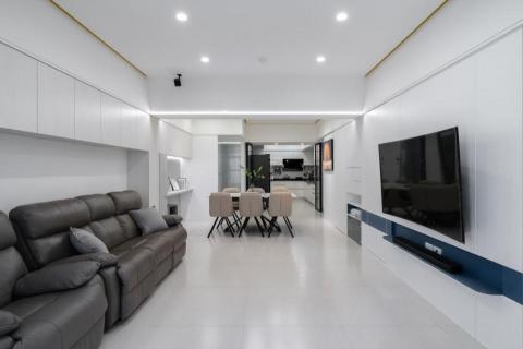 炤京室內裝修設計 - 輕美式-客餐廳 炤京室內裝修設計 - 輕美式-客餐廳