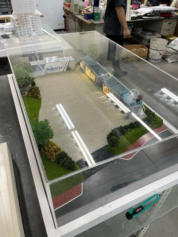 宇硯模型工作室 - 貨櫃模型展示1:50