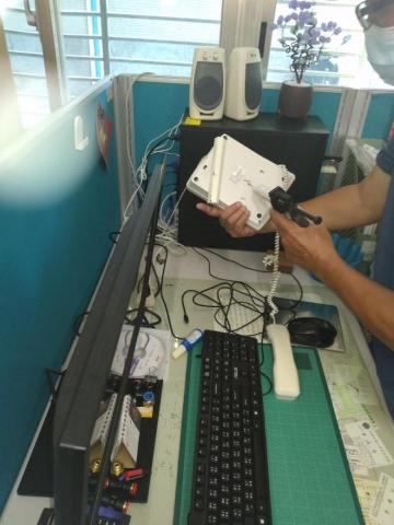 嘉澤滅鼠封堵防治工程 - 蟑螂點膠電話機 嘉澤滅鼠封堵防治工程 - 蟑螂點膠電話機