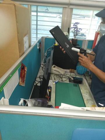 嘉澤滅鼠封堵防治工程 - 辦公室鍵盤蟑螂點膠 嘉澤滅鼠封堵防治工程 - 辦公室鍵盤蟑螂點膠