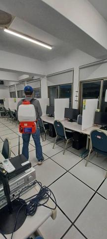 嘉澤滅鼠封堵防治工程 - 職業訓練場電腦教室消毒 嘉澤滅鼠封堵防治工程 - 職業訓練場電腦教室消毒