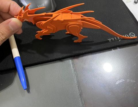 kira - 3D金屬立體龍-2