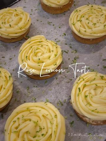 33 Kitchen - 玫瑰檸檬塔 Rose Lemon Tart