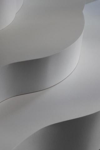 光隅空間設計 - 木作曲面花台