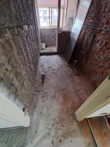 通和興工程 - 桃園市-廚房陽台地壁磚《施工前》