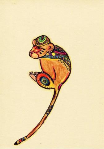 郭寬柔 - 吳哥窟的猴子